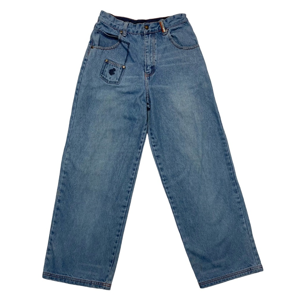 Rocawear Denim Blue Jeans Boy’s Size 14 Wide Leg